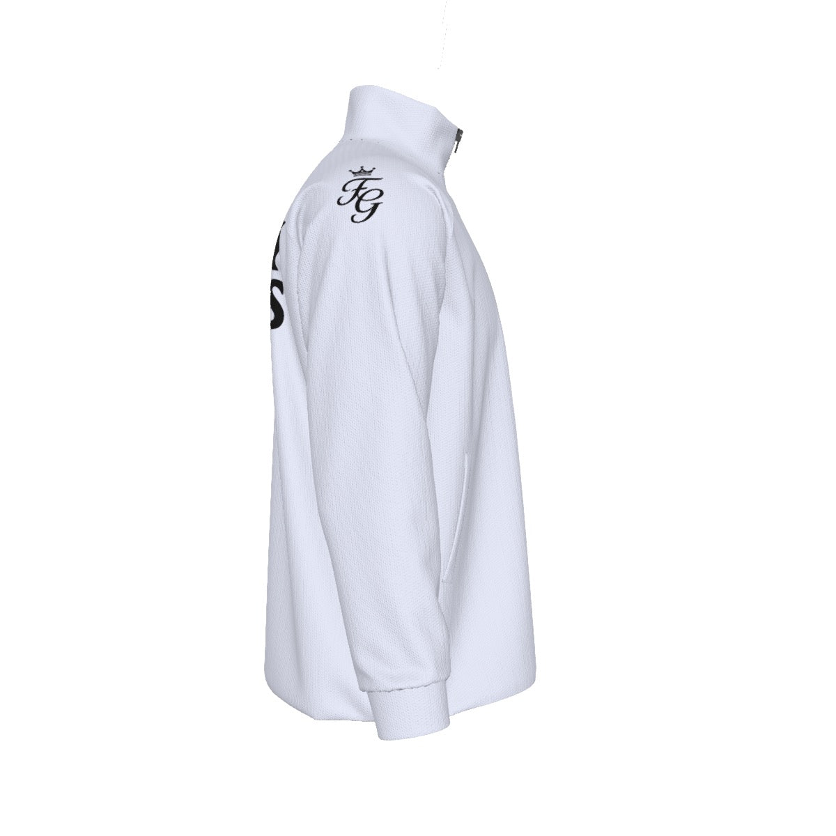 Raglan Sleeve Stand Collar Jacket