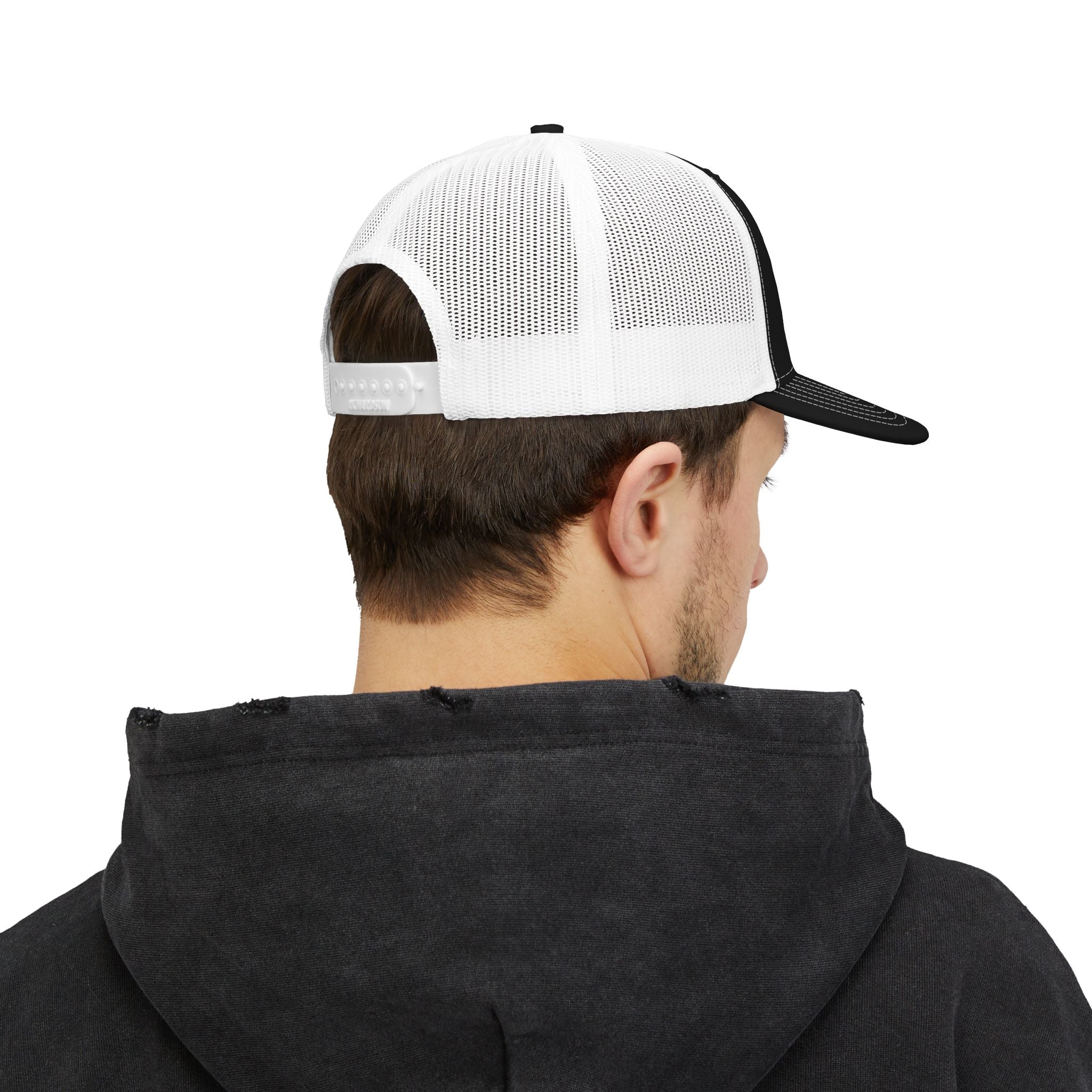 Embroidered Crown 'KG' Snapback Trucker Cap