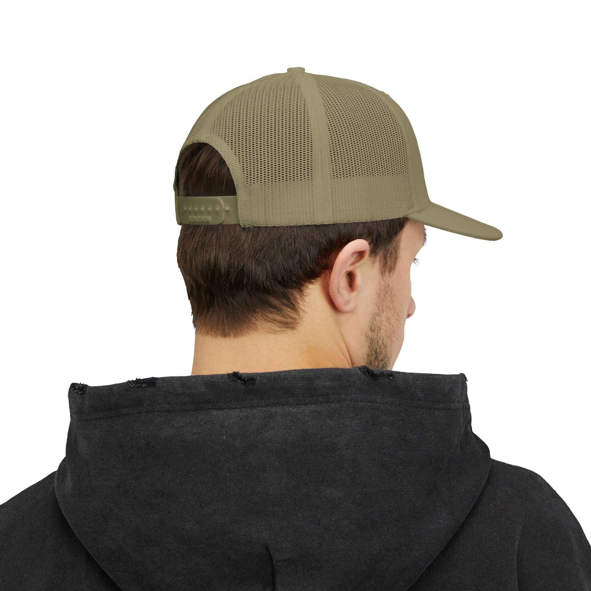 Embroidered Crown 'KG' Snapback Trucker Cap