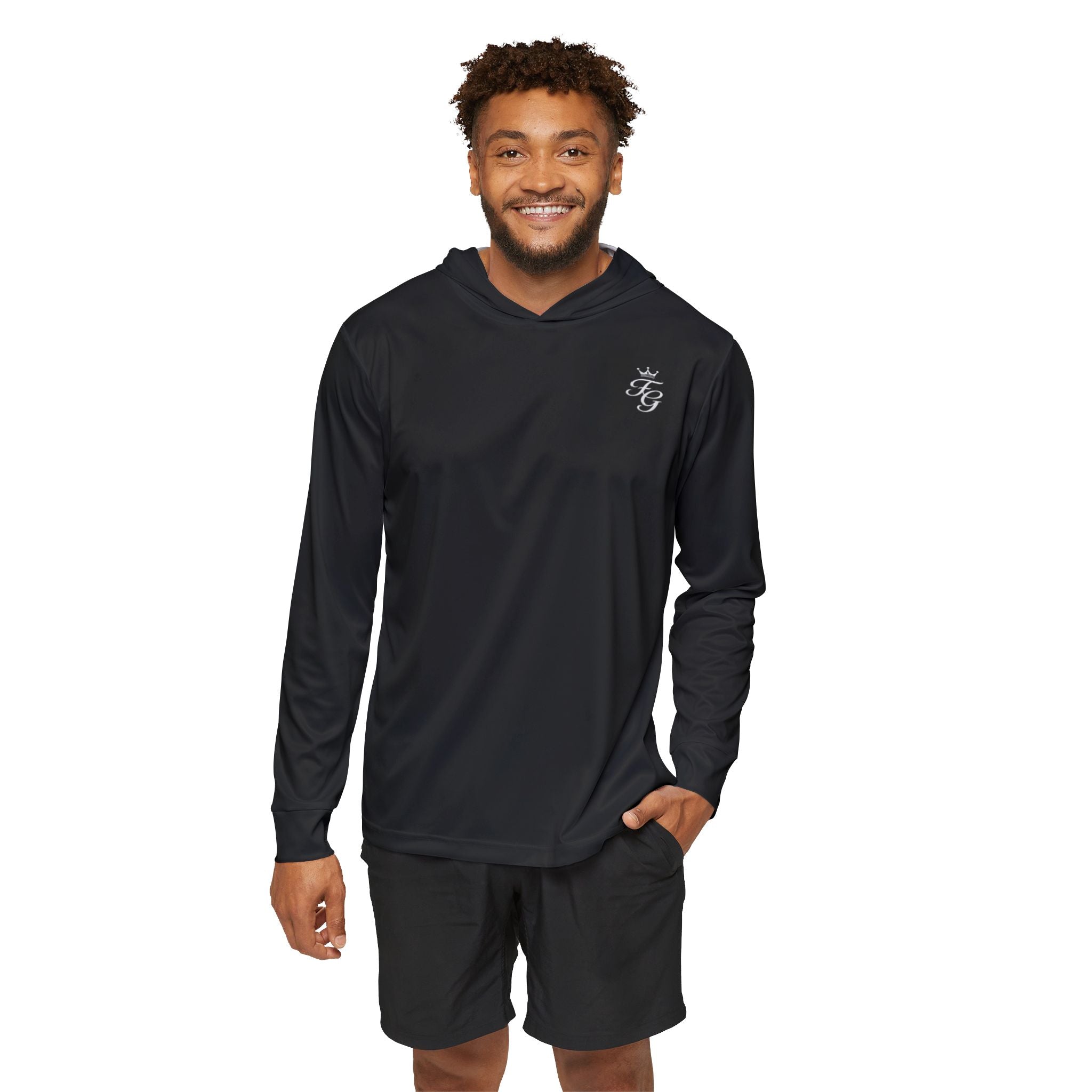 'Fairway Gangsters' Sports Warmup Hoodie — Golf Logo Performance Hoodie